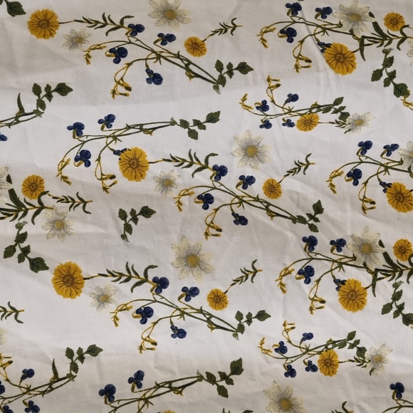 Le 31 Simons | Wildflower Bouquet Print Whitw Button Up Dress Shirt - Picture 6 of 6